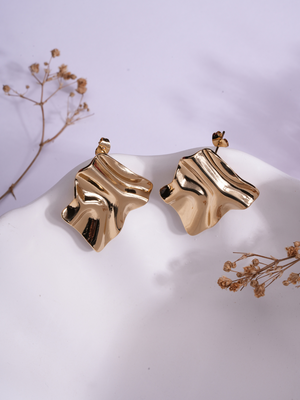 Ripple Rush – Anti-Tarnish Earrings
