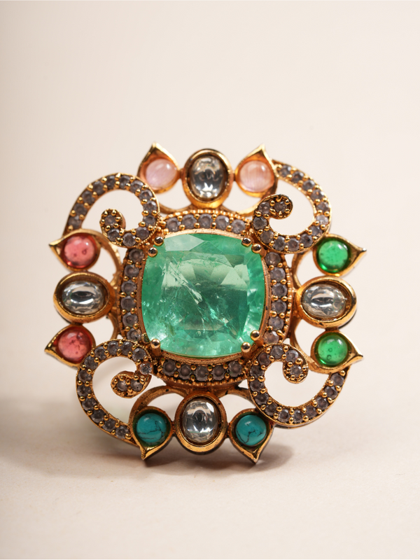 Queen’s Whisper – Statement Ring