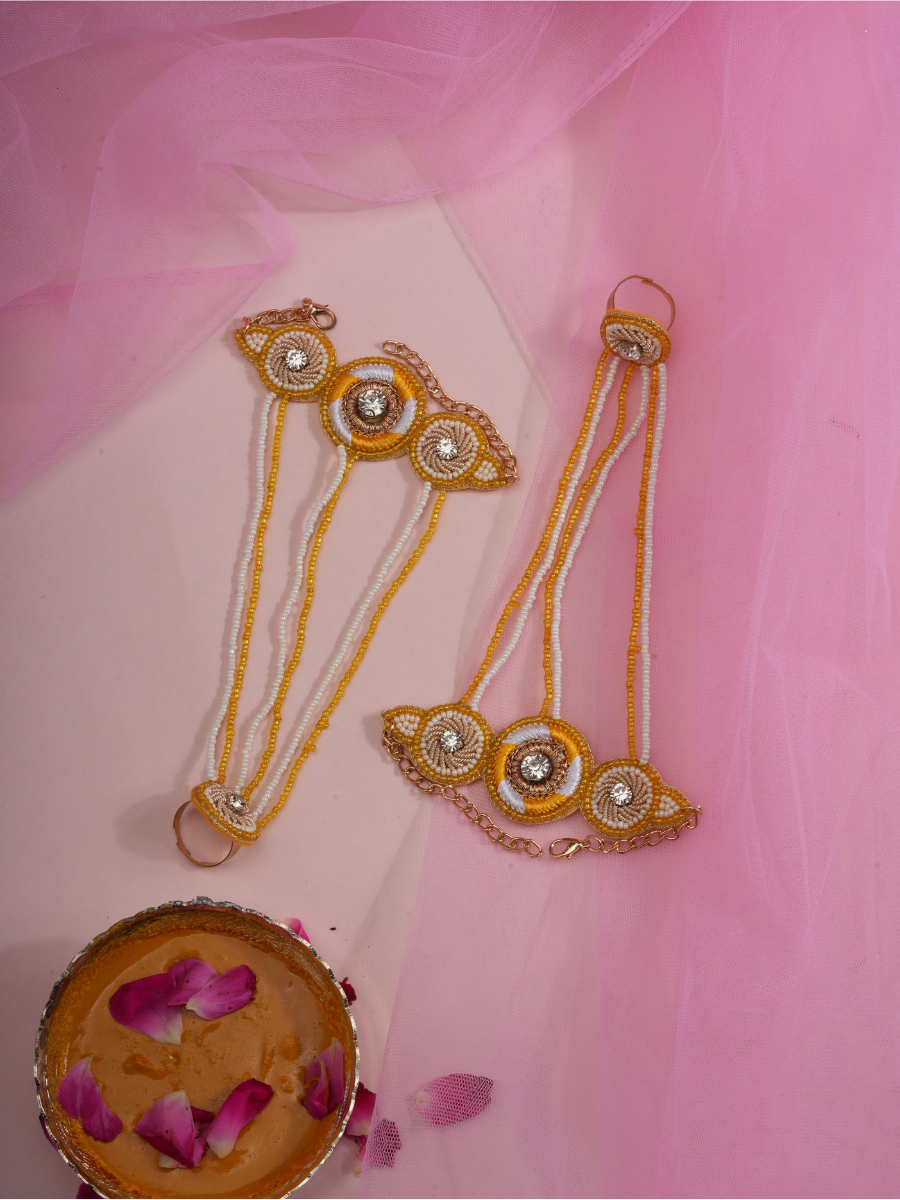 Rang Raagini – Handmade Haldi Jewellery Set