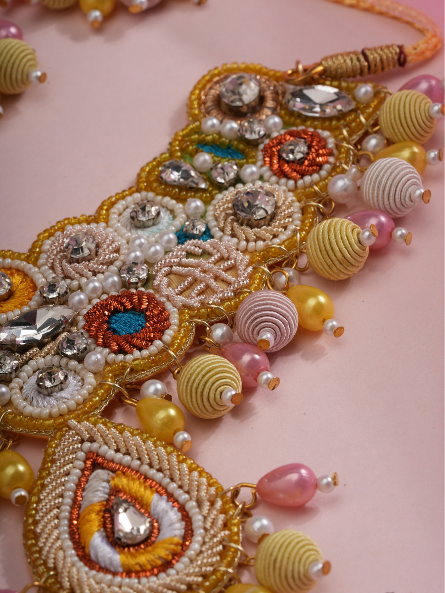Rang Raagini – Handmade Haldi Jewellery Set