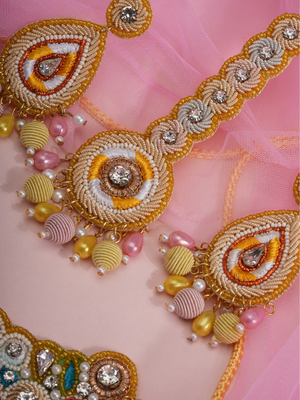 Rang Raagini – Handmade Haldi Jewellery Set