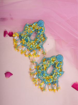 Phool Fiesta – Handmade Floral Mehendi Jewellery Set