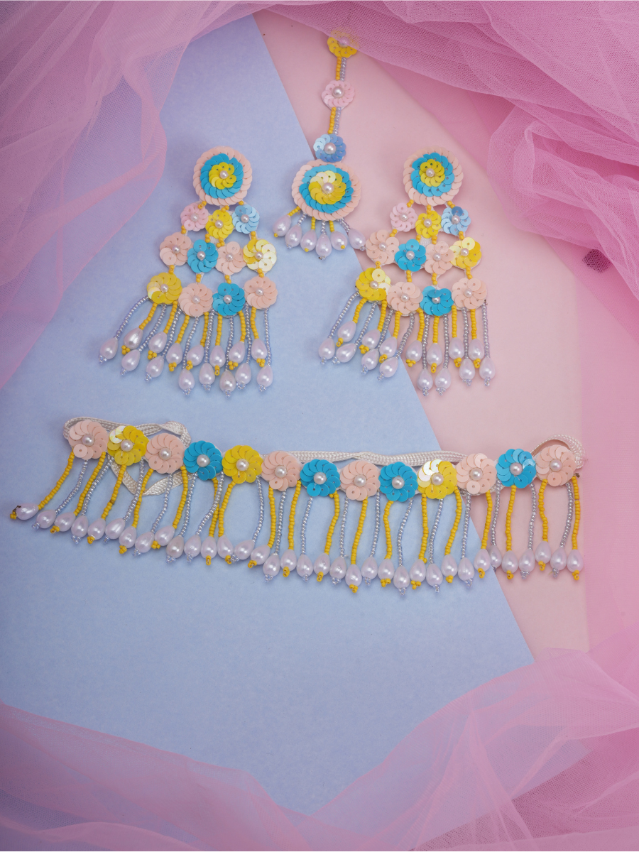Bubble Bloom – Handmade Pastel Jewellery Set