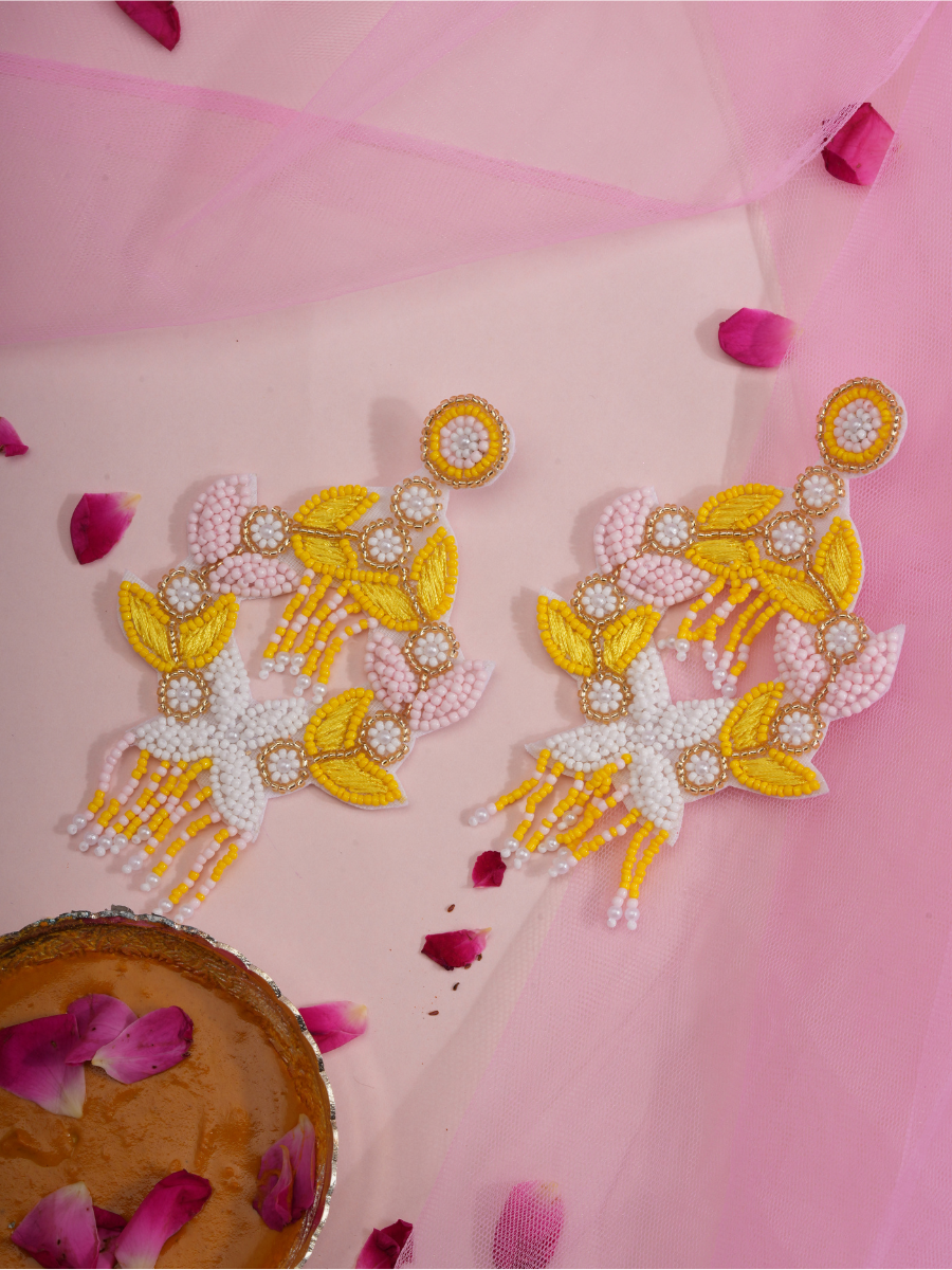 Phoolira – Handmade Haldi Floral Set