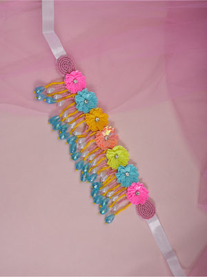 Mehfil Moods – Handmade Floral Jewellery Set