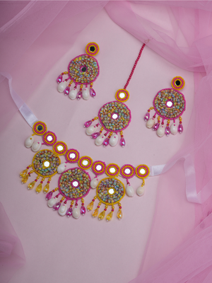 Disco Dalia – Handmade Boho Jewellery Set