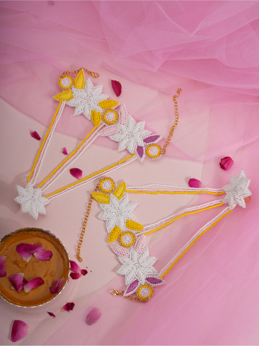 Phoolira – Handmade Haldi Floral Set