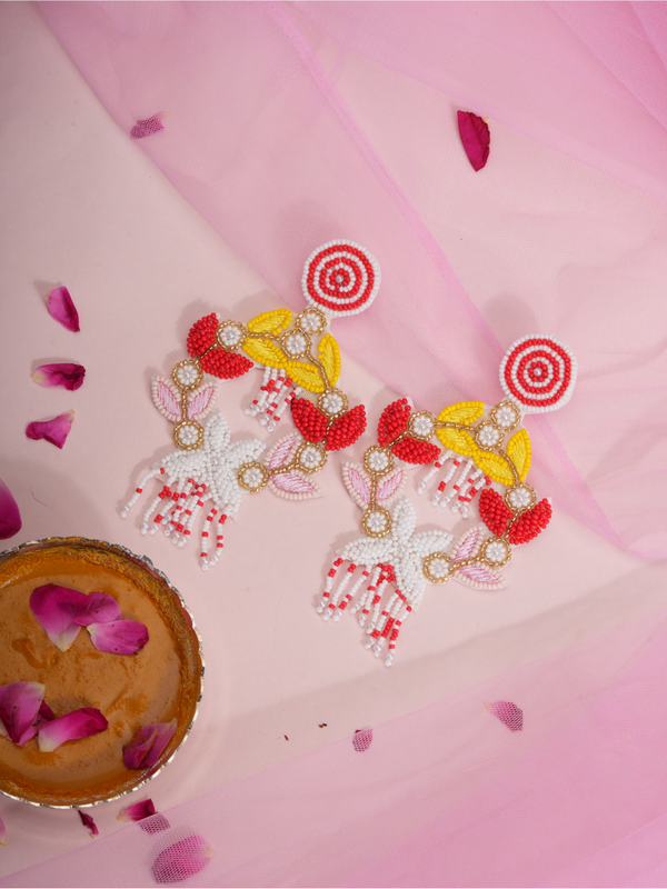 Phool Jhilmil – Handmade Floral Jewellery Set