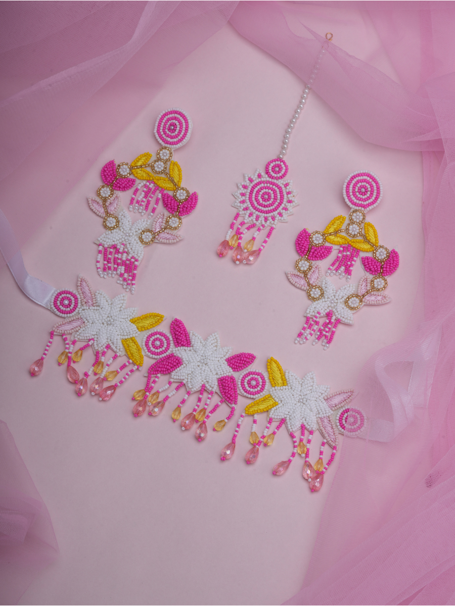 Sitara Phool – Handmade Lotus-Inspired Jewellery Set