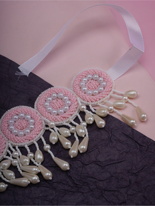 Rosy Raag – Handmade Beaded Jewellery Set