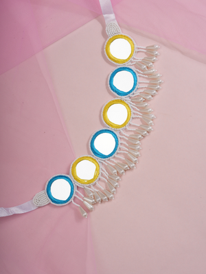 Mehfil Mirror – Handmade Mirrorwork Jewellery Set