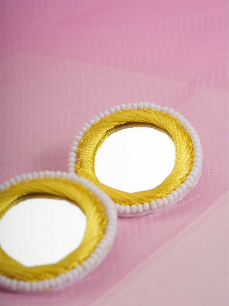 Mehfil Mirror – Handmade Mirrorwork Jewellery Set