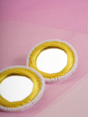 Mehfil Mirror – Handmade Mirrorwork Jewellery Set