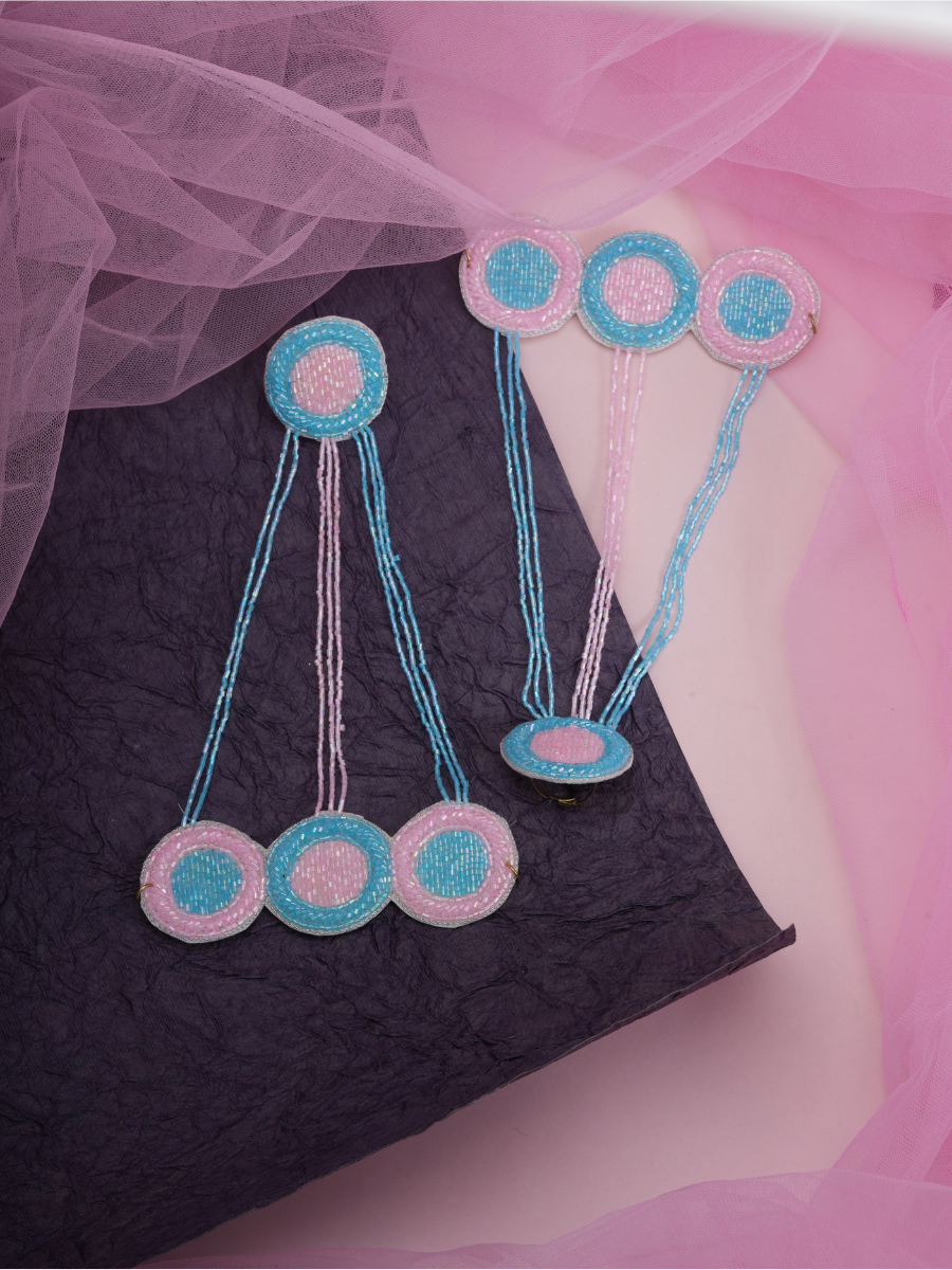 Pastel Daze – Handmade Beaded Jewellery Set