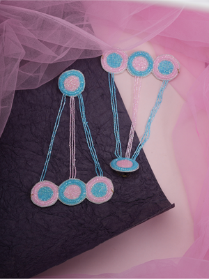 Pastel Daze – Handmade Beaded Jewellery Set