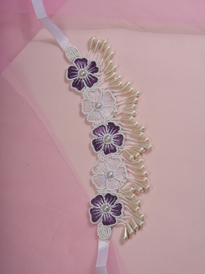 Lavender Lure – Handmade Floral Jewellery Set