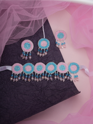 Pastel Daze – Handmade Beaded Jewellery Set
