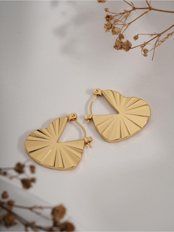 Solar Bloom – Anti Tarnish Hoops